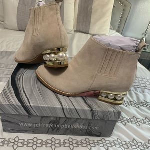 Jeffrey Campbell Metcalf Pearl Heel Bootie